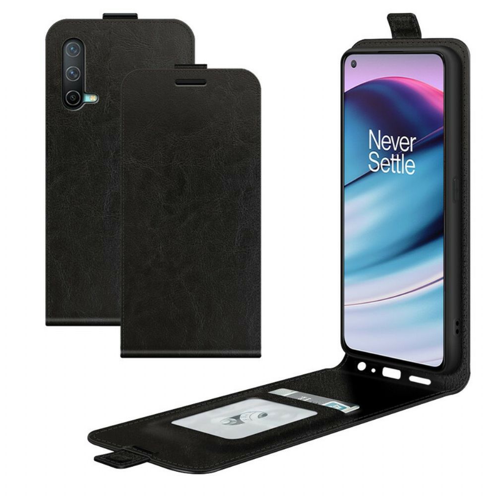 Folio-hoesje voor OnePlus Nord CE 5G Flip Case Verticale Klep