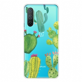 Hoesje voor OnePlus Nord CE 5G Cactus Aquarel