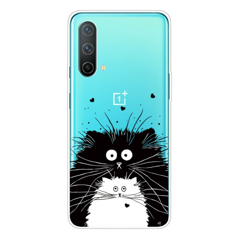 Hoesje voor OnePlus Nord CE 5G Kijk Naar De Katten