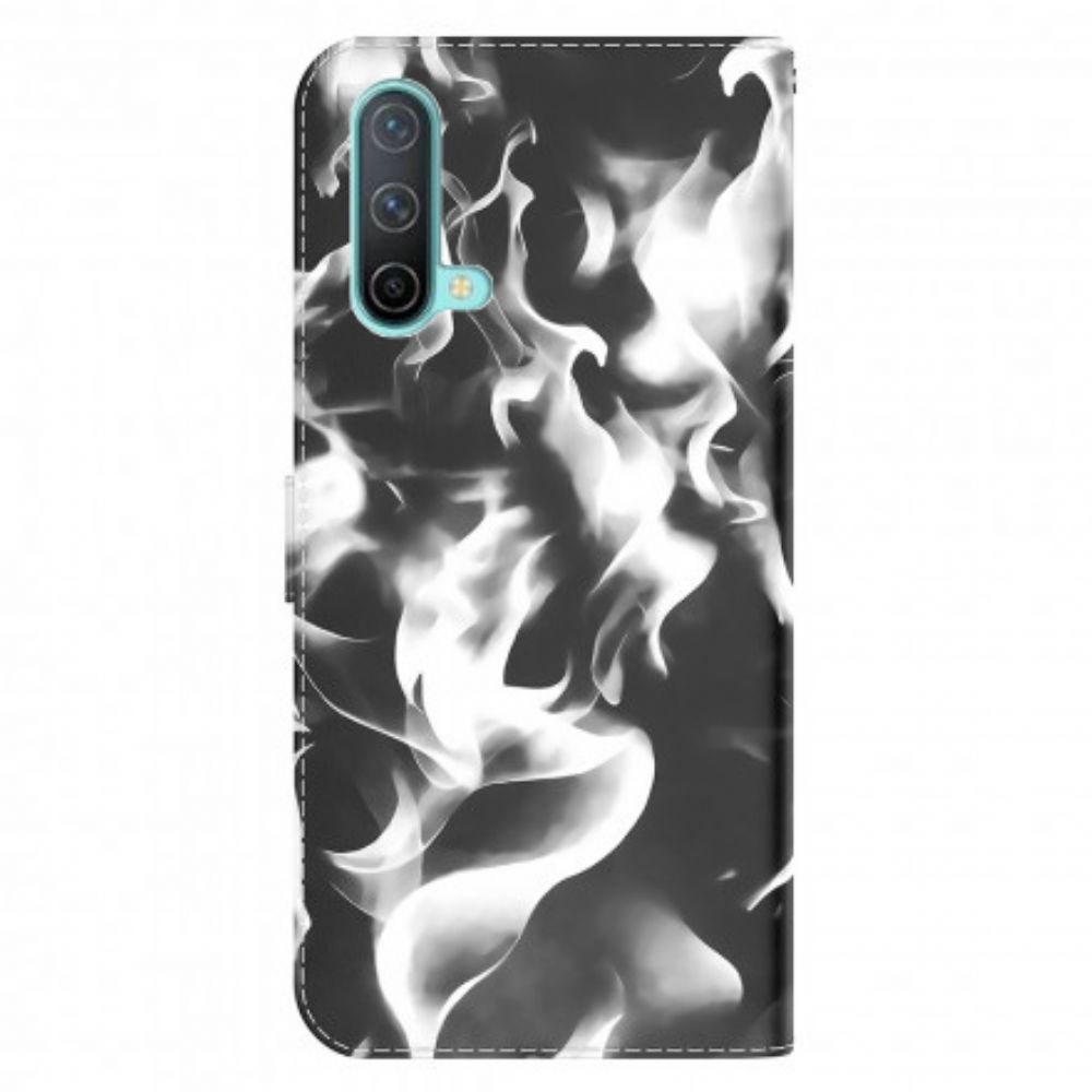 Leren Hoesje voor OnePlus Nord CE 5G Abstract Patroon