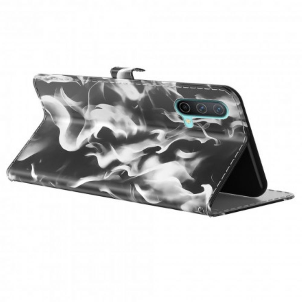 Leren Hoesje voor OnePlus Nord CE 5G Abstract Patroon