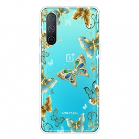 Telefoonhoesje voor OnePlus Nord CE 5G Vlinders Ontwerp