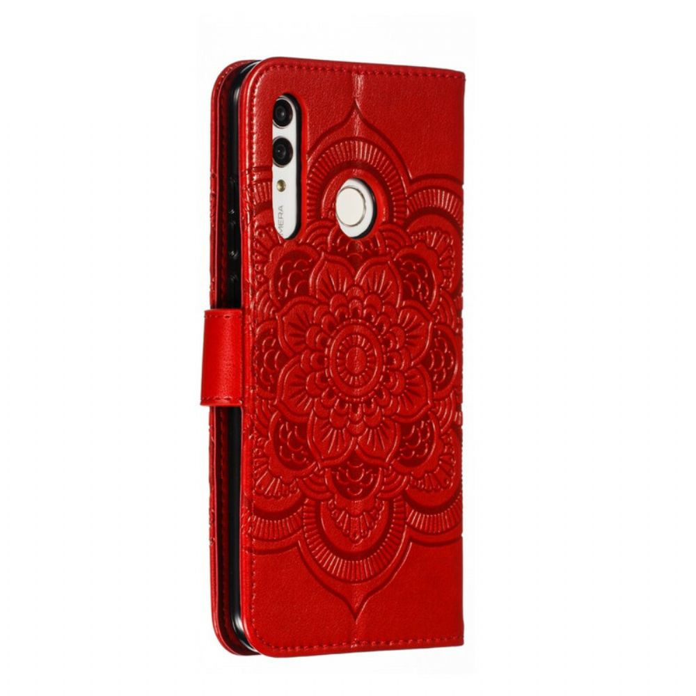 Flip Case voor Huawei P Smart Plus 2019 Volledige Mandala