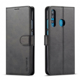 Folio-hoesje voor Huawei P Smart Plus 2019 Lc.imeeke Leereffect