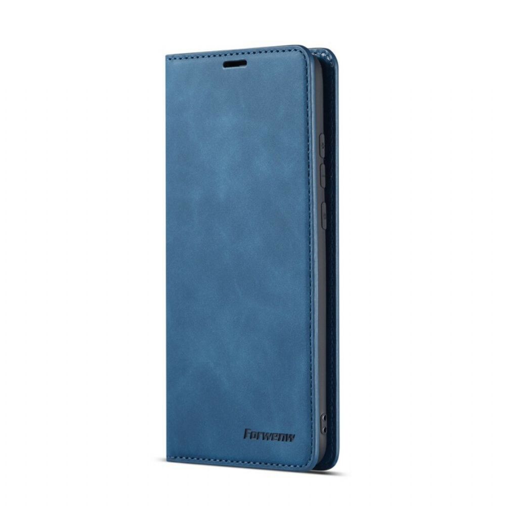 Leren Hoesje voor Huawei P Smart Plus 2019 Lederen Effect Forwenw