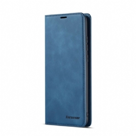 Leren Hoesje voor Huawei P Smart Plus 2019 Lederen Effect Forwenw