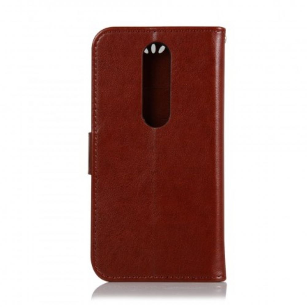 Folio-hoesje voor Sony Xperia 1 Leer Effect Catch Dreams Owl