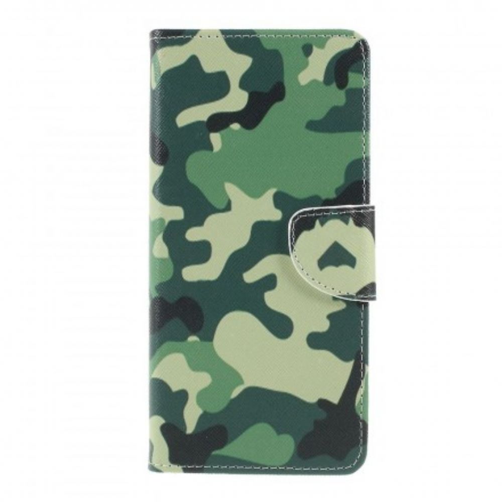 Folio-hoesje voor Sony Xperia 1 Militaire Camouflage