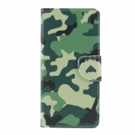 Folio-hoesje voor Sony Xperia 1 Militaire Camouflage