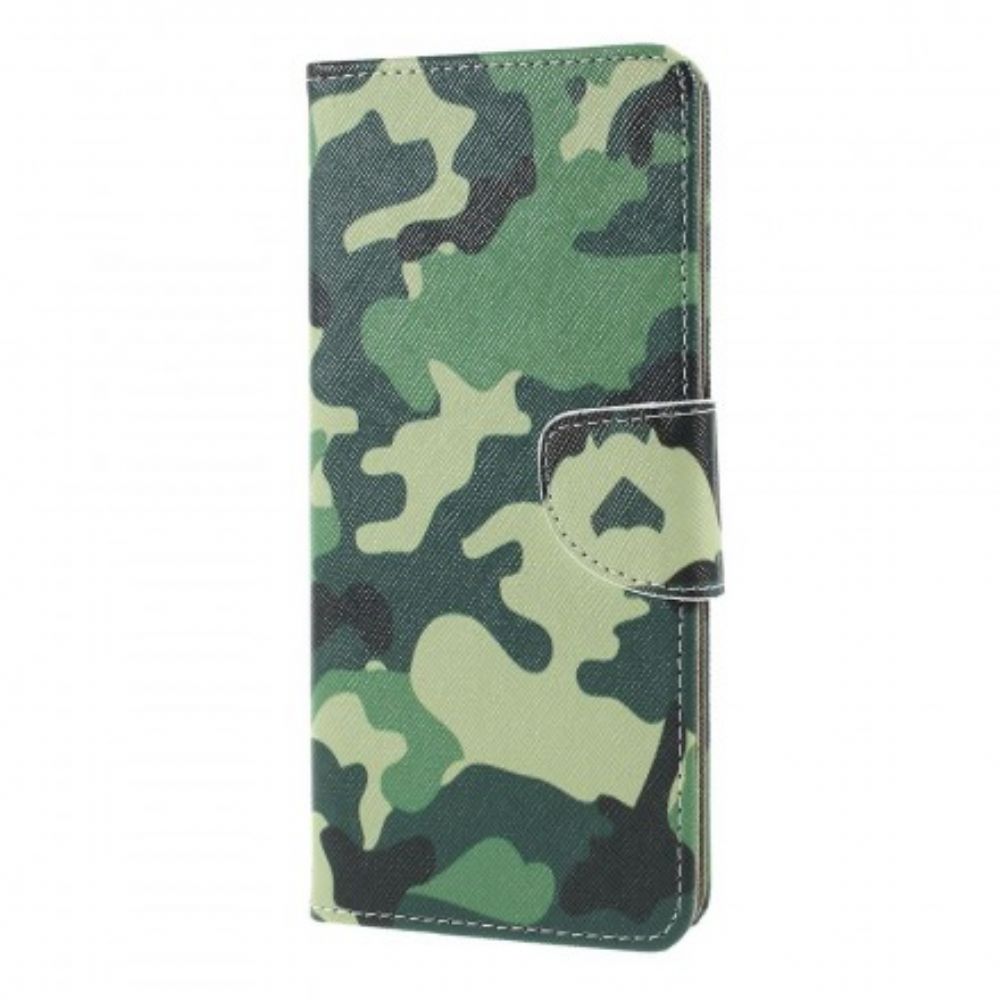 Folio-hoesje voor Sony Xperia 1 Militaire Camouflage