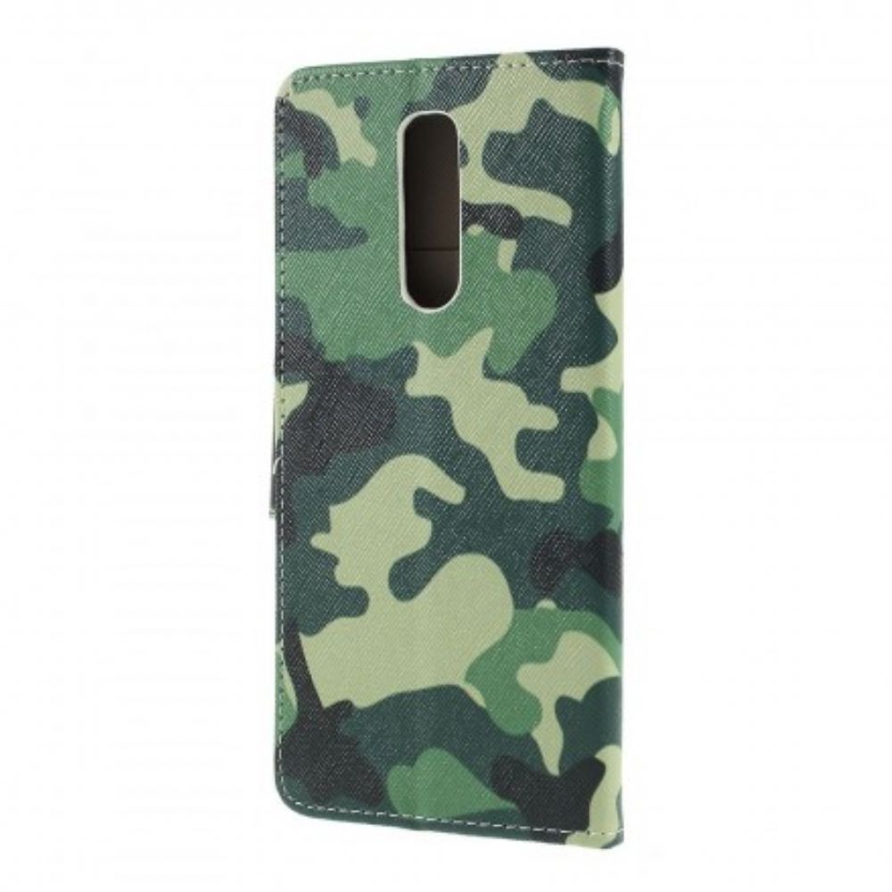 Folio-hoesje voor Sony Xperia 1 Militaire Camouflage