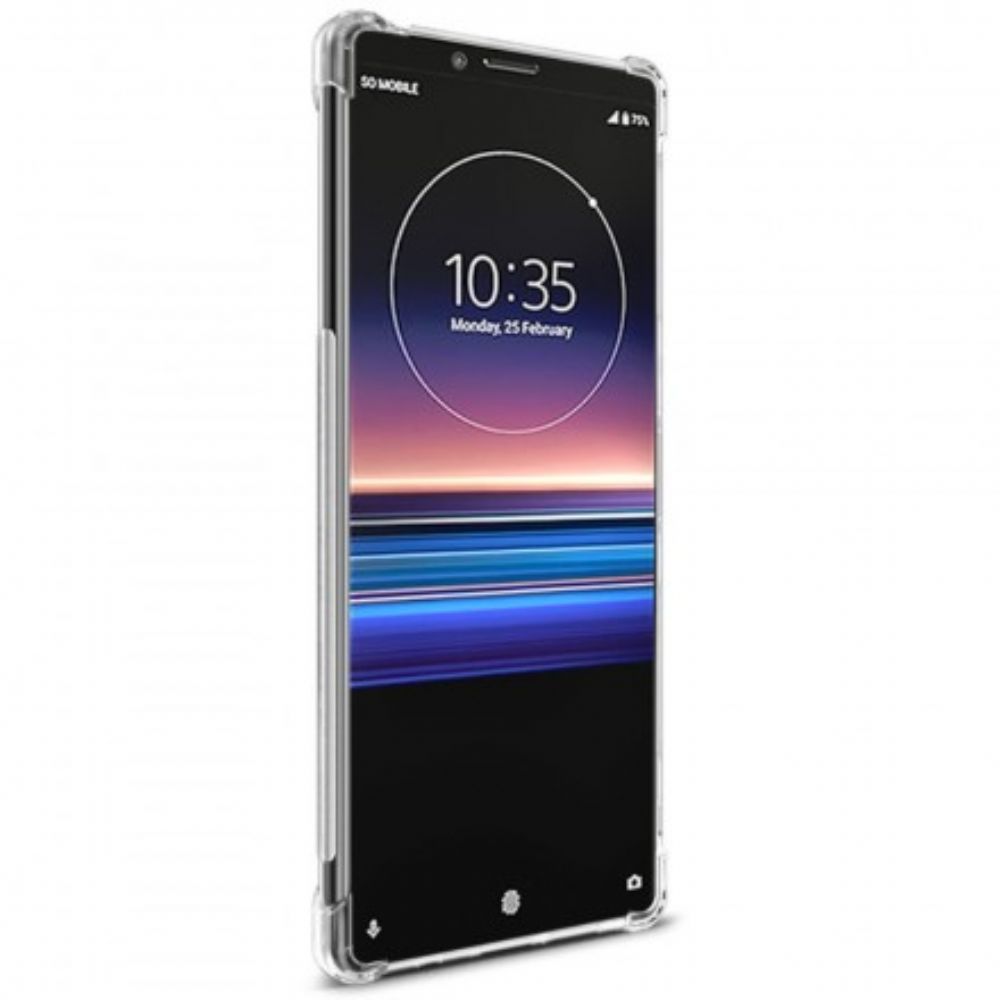 Hoesje voor Sony Xperia 1 Imak Huidgevoel