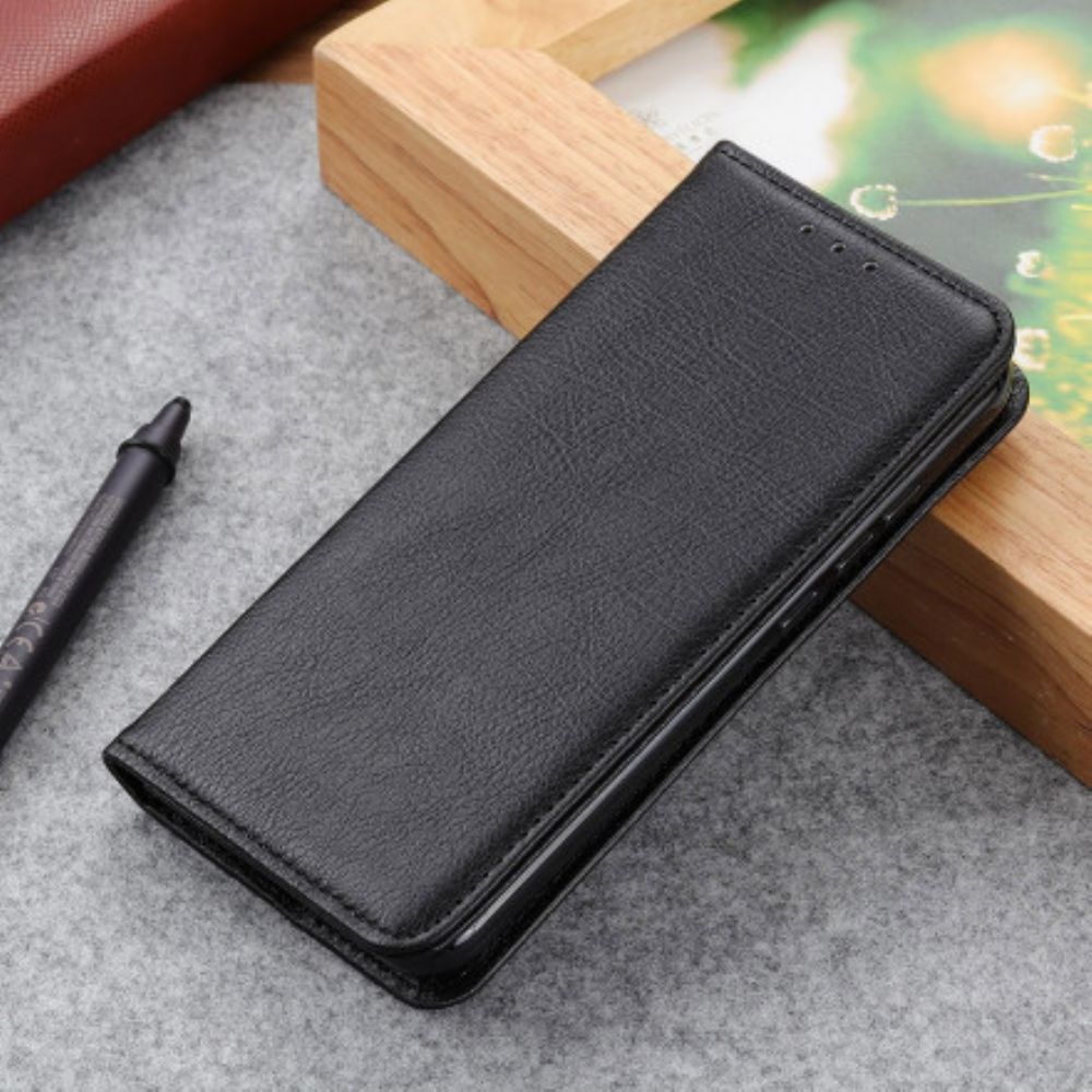 Bescherming Hoesje voor Xiaomi Mi 11 Lite 5G NE / Mi 11 Lite 4G / 5G Folio-hoesje Elegance Split Litchi Leer