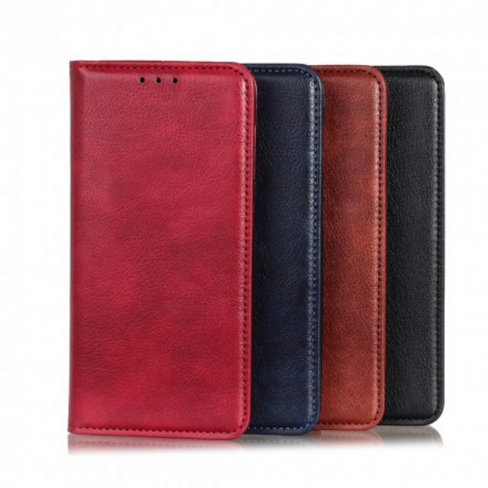 Bescherming Hoesje voor Xiaomi Mi 11 Lite 5G NE / Mi 11 Lite 4G / 5G Folio-hoesje Elegance Split Litchi Leer