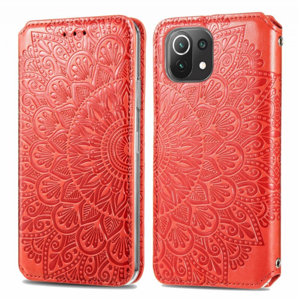 Bescherming Hoesje voor Xiaomi Mi 11 Lite 5G NE / Mi 11 Lite 4G / 5G Folio-hoesje Mandala's