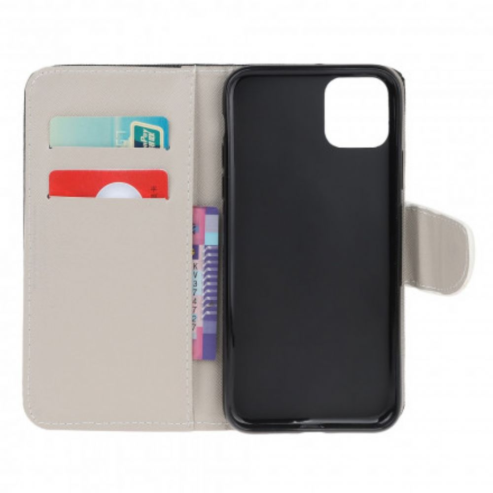 Flip Case voor Xiaomi Mi 11 Lite 5G NE / Mi 11 Lite 4G / 5G Meerdere Uilen