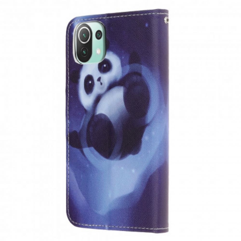 Flip Case voor Xiaomi Mi 11 Lite 5G NE / Mi 11 Lite 4G / 5G Panda Ruimte