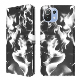 Folio-hoesje voor Xiaomi Mi 11 Lite 5G NE / Mi 11 Lite 4G / 5G Abstract Patroon