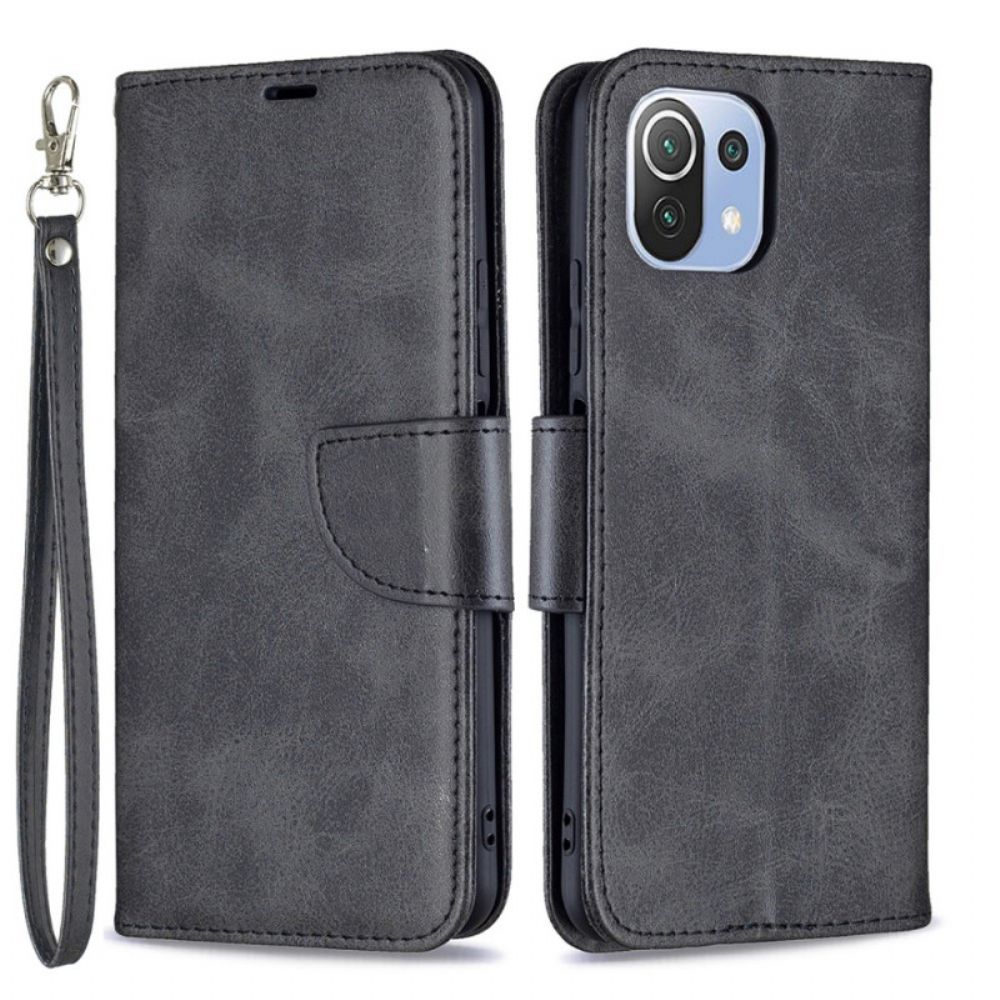 Folio-hoesje voor Xiaomi Mi 11 Lite 5G NE / Mi 11 Lite 4G / 5G Flip Case Gladde Schuine Klep