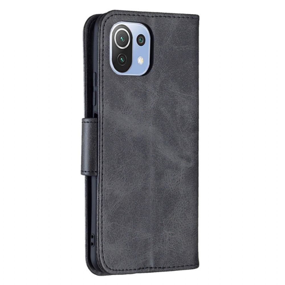 Folio-hoesje voor Xiaomi Mi 11 Lite 5G NE / Mi 11 Lite 4G / 5G Flip Case Gladde Schuine Klep