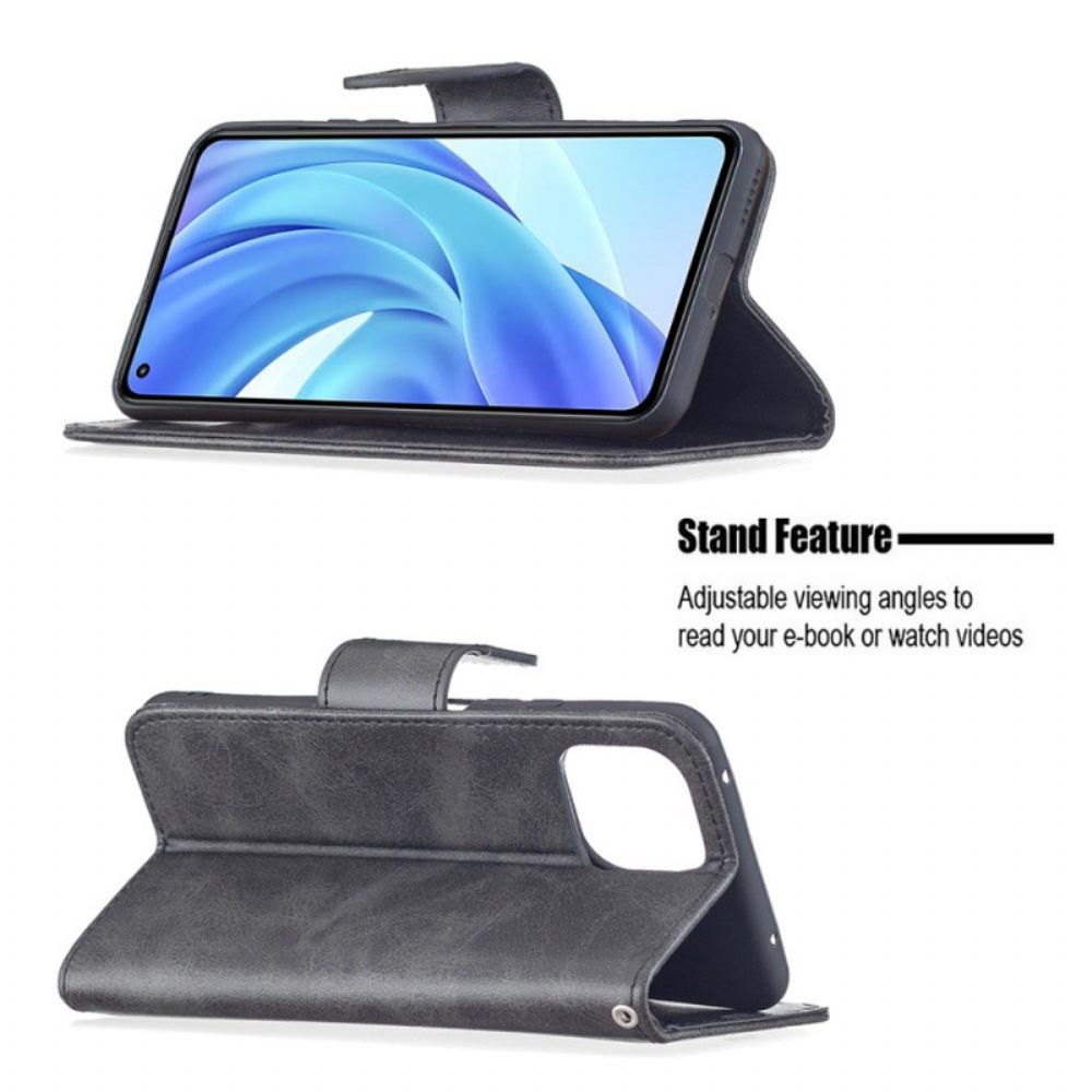 Folio-hoesje voor Xiaomi Mi 11 Lite 5G NE / Mi 11 Lite 4G / 5G Flip Case Gladde Schuine Klep