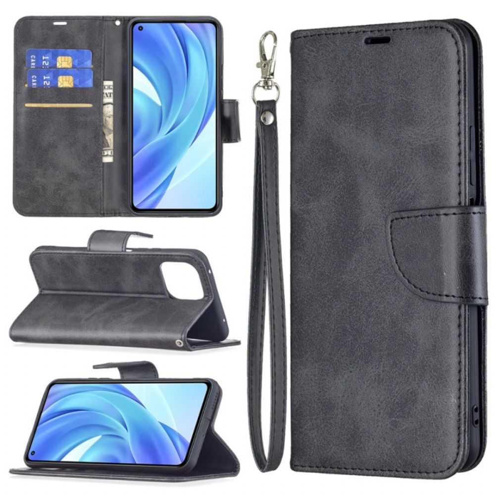 Folio-hoesje voor Xiaomi Mi 11 Lite 5G NE / Mi 11 Lite 4G / 5G Flip Case Gladde Schuine Klep