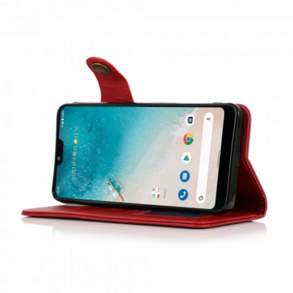 Folio-hoesje voor Xiaomi Mi 11 Lite 5G NE / Mi 11 Lite 4G / 5G Khazneh-knop