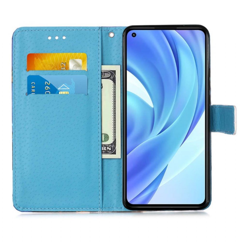 Folio-hoesje voor Xiaomi Mi 11 Lite 5G NE / Mi 11 Lite 4G / 5G Kiff De Golf