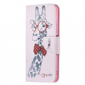 Folio-hoesje voor Xiaomi Mi 11 Lite 5G NE / Mi 11 Lite 4G / 5G Nerdy Giraf