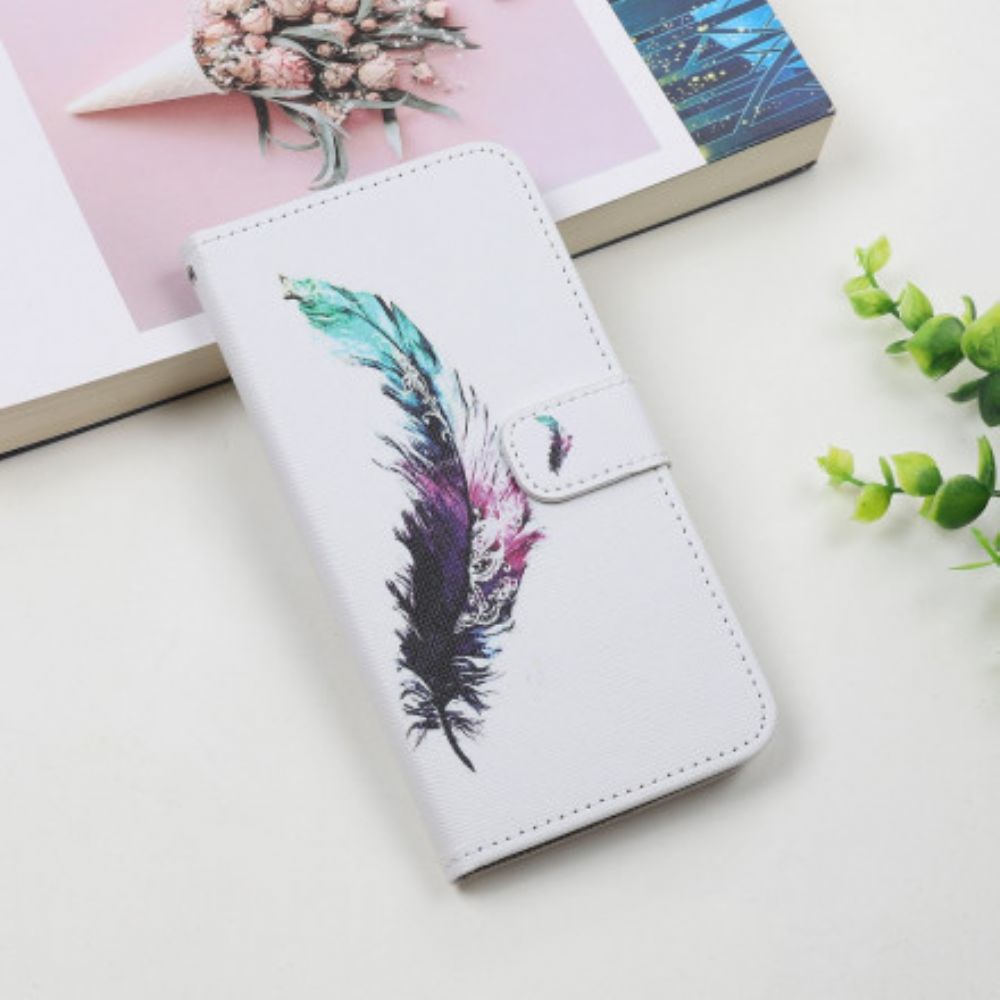 Folio-hoesje voor Xiaomi Mi 11 Lite 5G NE / Mi 11 Lite 4G / 5G Veren