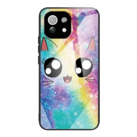 Hoesje voor Xiaomi Mi 11 Lite 5G NE / Mi 11 Lite 4G / 5G Cartoon Gehard Glas