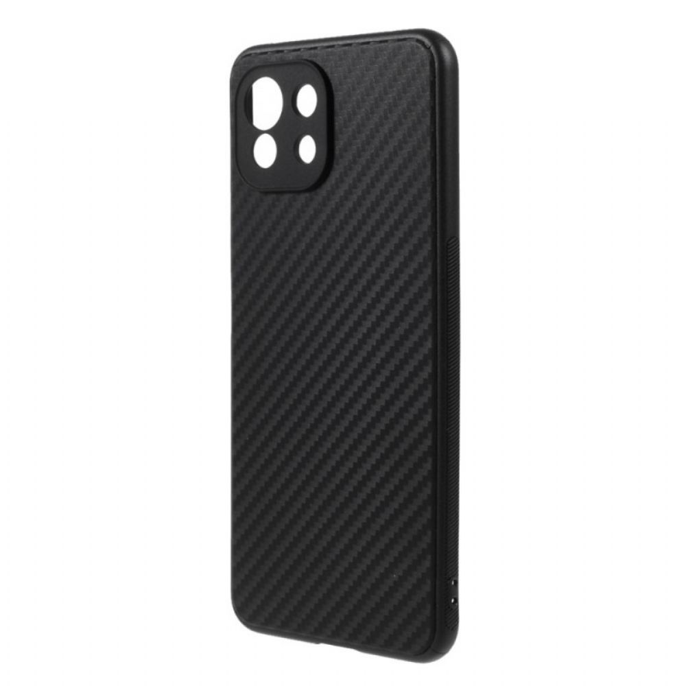 Hoesje voor Xiaomi Mi 11 Lite 5G NE / Mi 11 Lite 4G / 5G Koolstofvezel