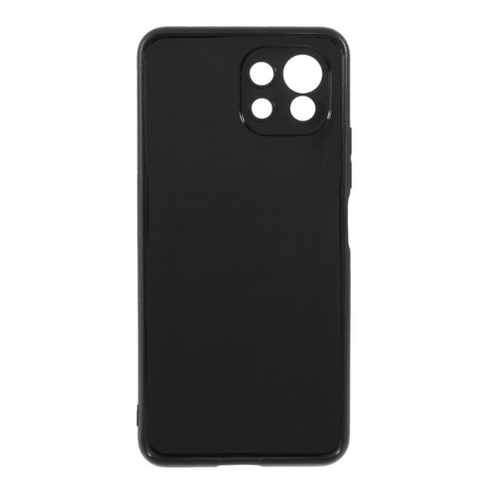 Hoesje voor Xiaomi Mi 11 Lite 5G NE / Mi 11 Lite 4G / 5G Koolstofvezel