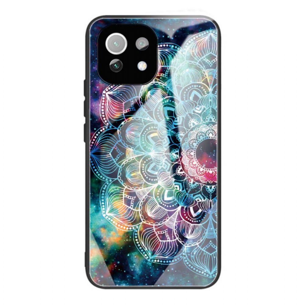 Hoesje voor Xiaomi Mi 11 Lite 5G NE / Mi 11 Lite 4G / 5G Mandala Van Gehard Glas