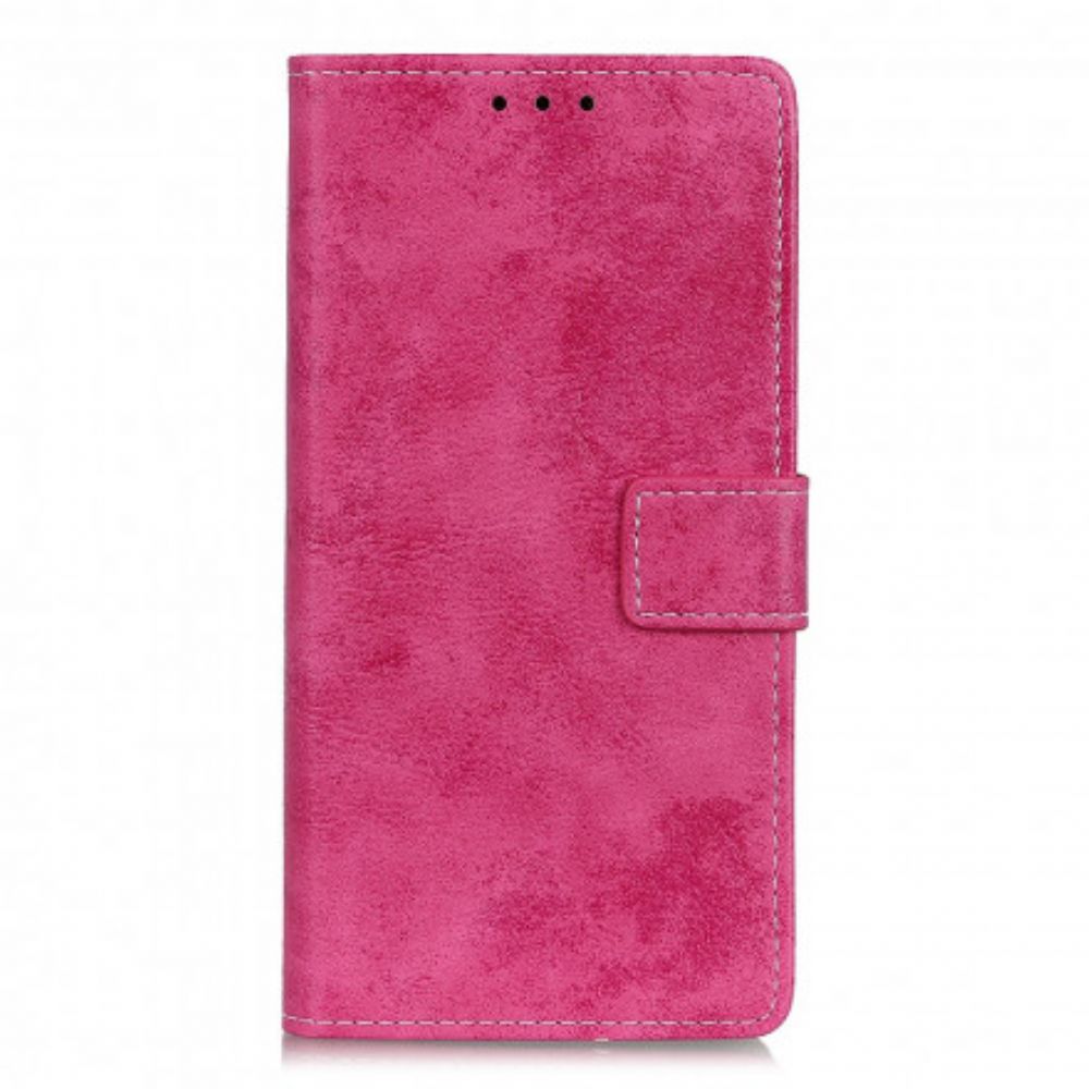 Leren Hoesje voor Xiaomi Mi 11 Lite 5G NE / Mi 11 Lite 4G / 5G Vintage Leereffect