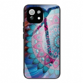 Telefoonhoesje voor Xiaomi Mi 11 Lite 5G NE / Mi 11 Lite 4G / 5G Mandala Van Gehard Glas