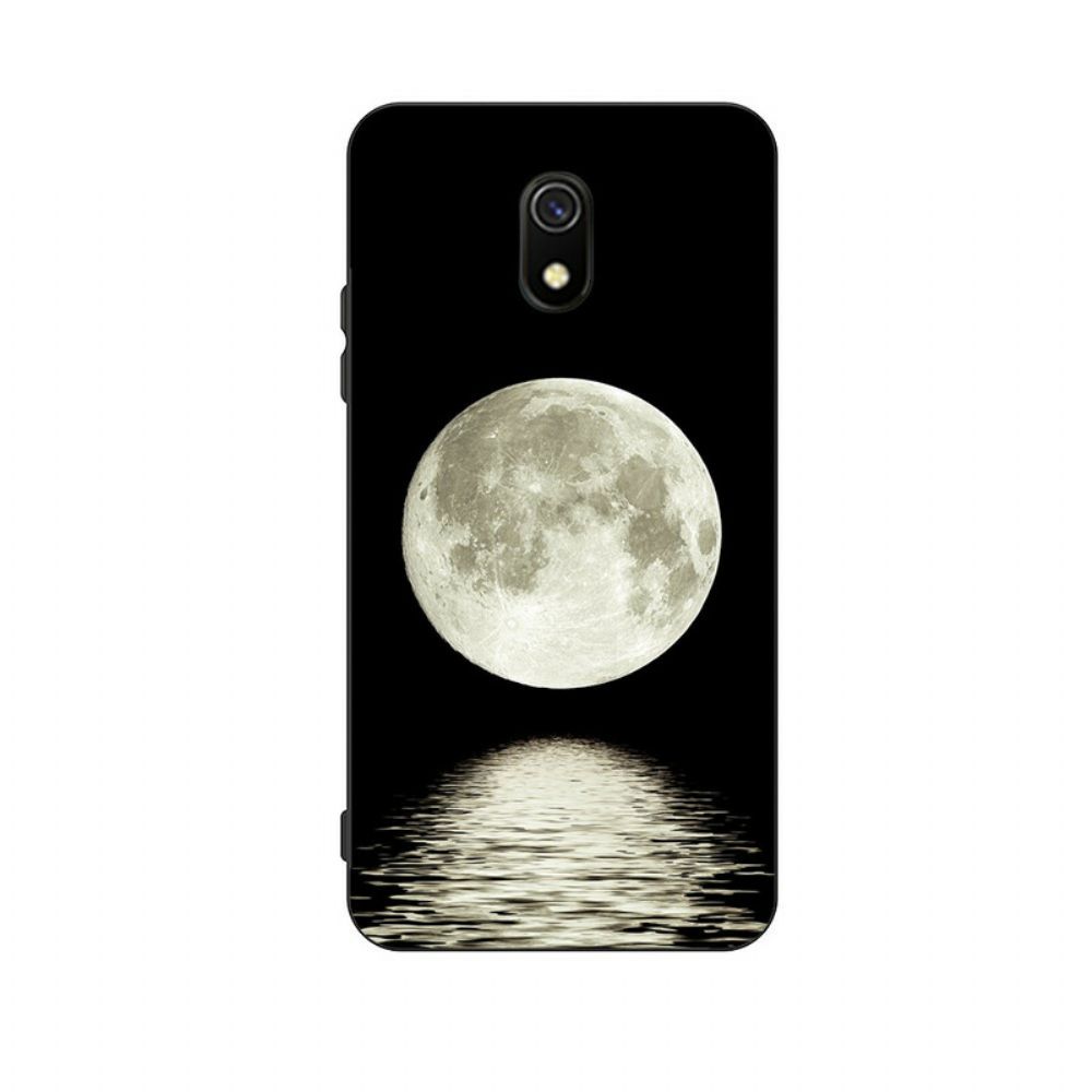 Hoesje voor Xiaomi Redmi 8A Marine Moon Flexibele Siliconen