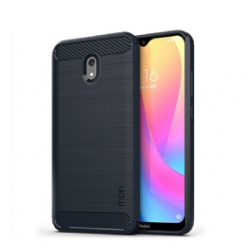 Hoesje voor Xiaomi Redmi 8A Mofi Geborstelde Koolstofvezel