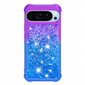 Case Hoesje Google Pixel 9 Pro Xl Telefoonhoesje Glitterverloop