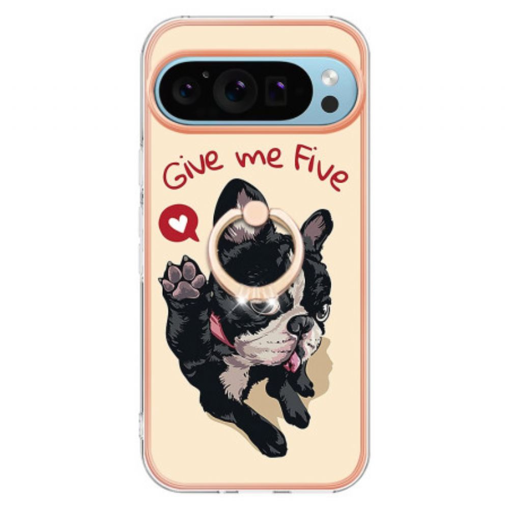 Cover Hoesje Google Pixel 9 Pro Xl Telefoonhoesje Geef Mij Vijf Hondensteunring