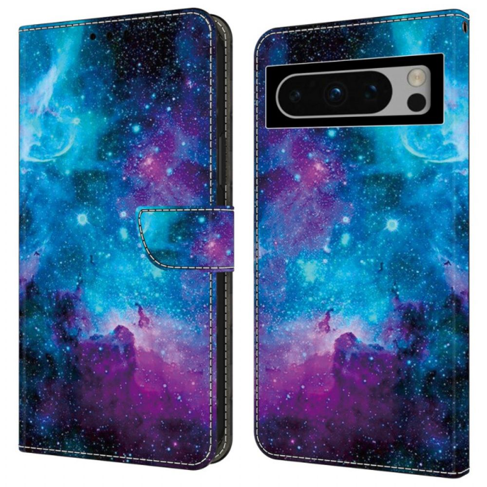 Folio-hoesje Google Pixel 9 Pro Xl Telefoonhoesje Kosmos