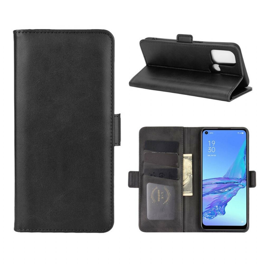 Folio-hoesje voor Oppo A53 / A53s Flip Case Dubbele Klep