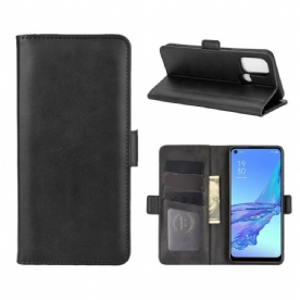 Folio-hoesje voor Oppo A53 / A53s Flip Case Dubbele Klep