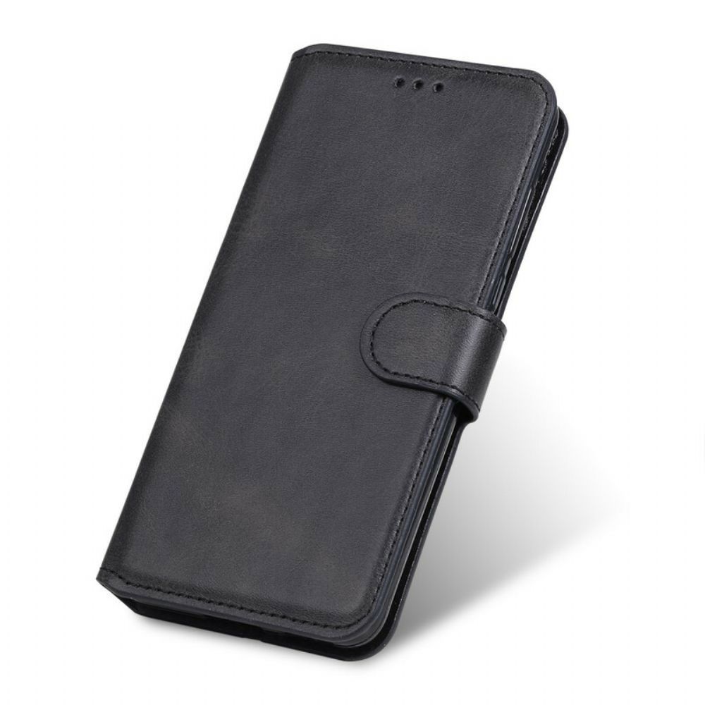 Leren Hoesje voor Oppo A53 / A53s Klassieke Leerstijl