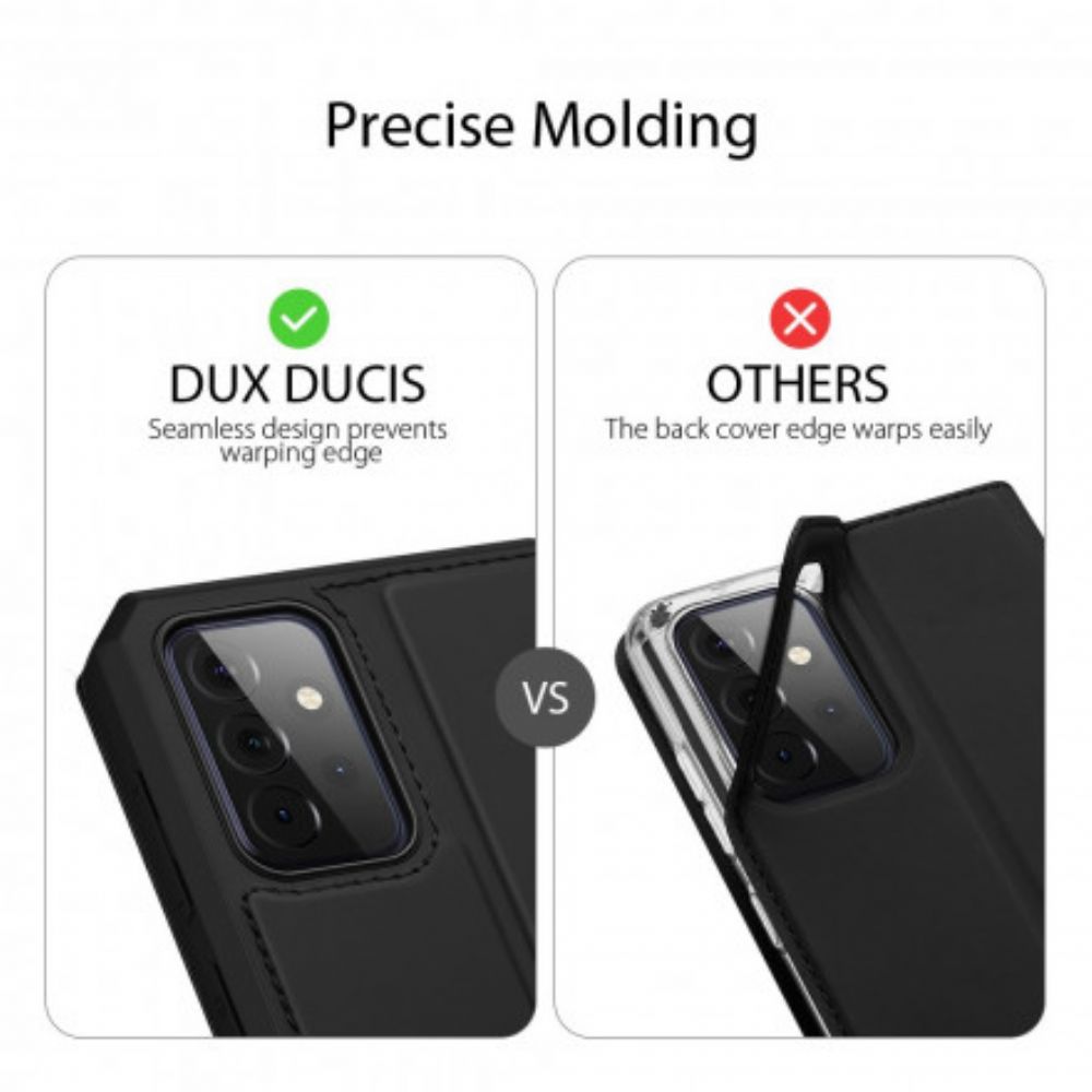 Bescherming Hoesje voor Samsung Galaxy A72 4G / 5G Folio-hoesje Magnetische Dux Ducis