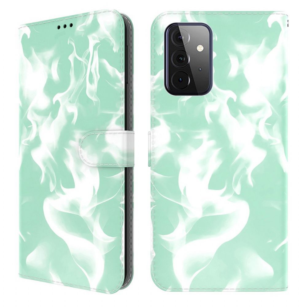 Flip Case voor Samsung Galaxy A72 4G / 5G Abstract Patroon