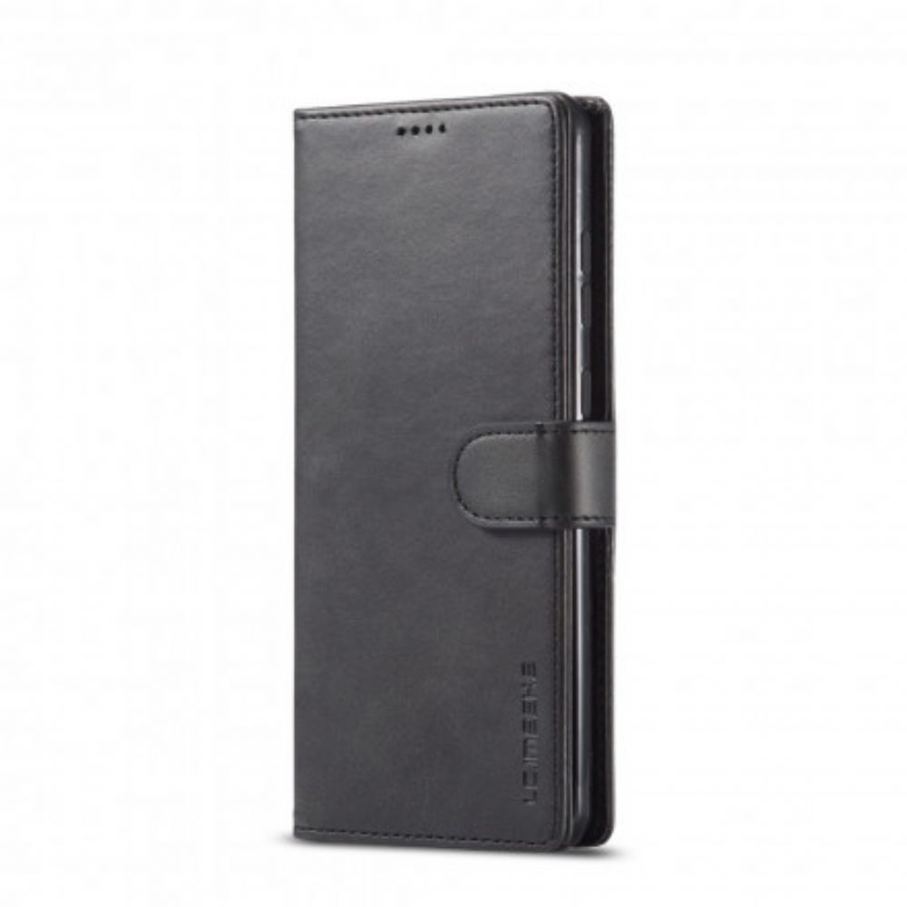 Flip Case voor Samsung Galaxy A72 4G / 5G Lc.imeeke Leereffect