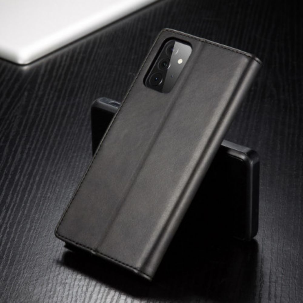 Flip Case voor Samsung Galaxy A72 4G / 5G Lc.imeeke Leereffect