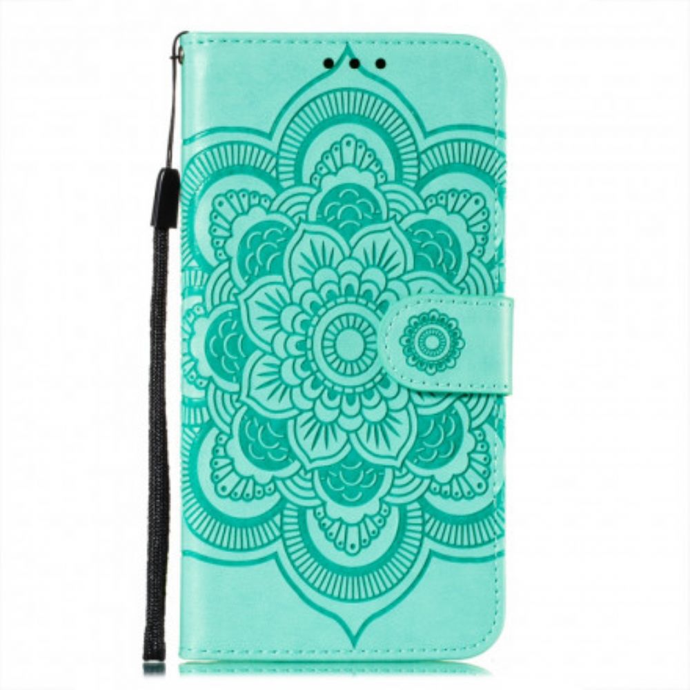 Flip Case voor Samsung Galaxy A72 4G / 5G Volledige Mandala