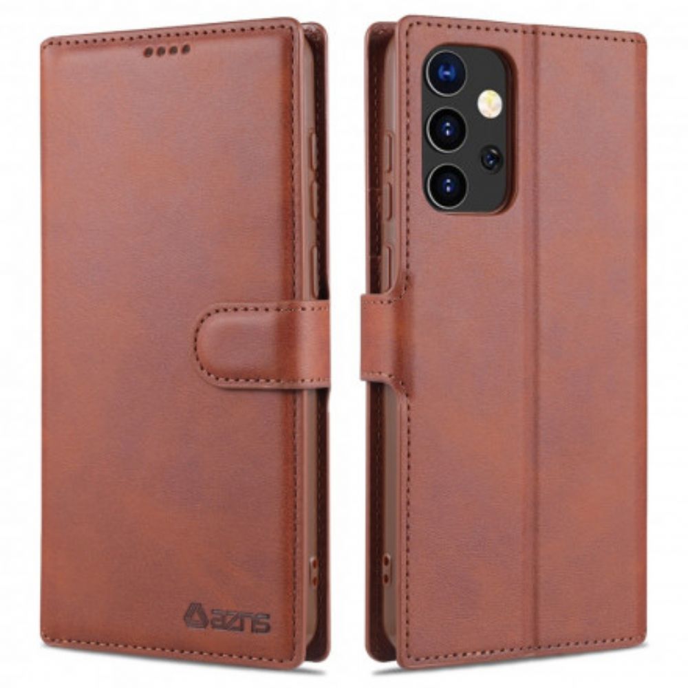 Folio-hoesje voor Samsung Galaxy A72 4G / 5G Azns Retro